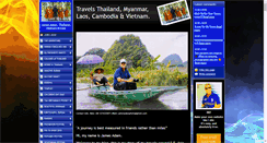 Desktop Screenshot of jamesadamtravelsthailand.com